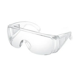 Przezroczyste okulary ochronne z PVC