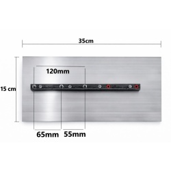Set 4 palete / lame flotoare pentru elicoptere beton (150 x 350 mm)