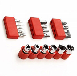 Set of 4 screwdrivers with 19 accessories - Img 3