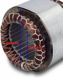 Stator generator 2 - 5 kw (Gx 160, 168F etc) Cupru (Monofazic)-4