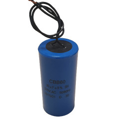 Condensator pornire motor electric (CBB60 375V 5060Hz 30uf)