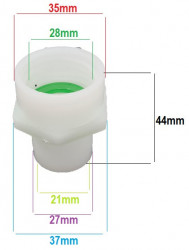 Conector furtun rezervor solutie atomizor