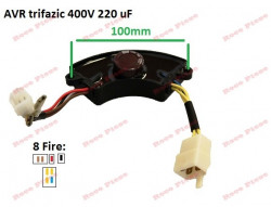Τριφασική γεννήτρια AVR 2KW - 5.5KW (250V 560uF) - 8 καλώδια - Img 2