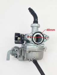 Карбуратор за АТВ  50cc, 70cc, 110cc, 125cc - с кранче - Img 2