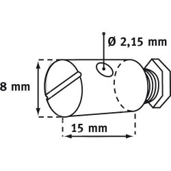 Set 10 buc niplu cablu frana / acceleratie (model 3)