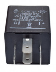 Releu de semnalizare scuter 2x21W (4 papuci)