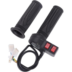 Acceleratie + comenzi lumini triciclu electric