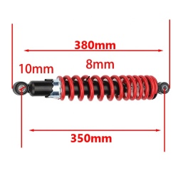 Amortizor scuter 350mm bucsa - bucsa