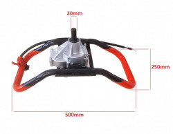 Accesoriu motocoasa "motoburghiu"