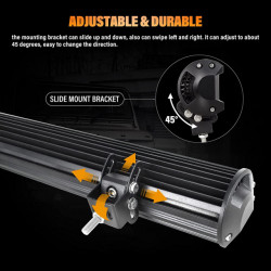 Proiector led bar 126W, 48leduri 51cm)