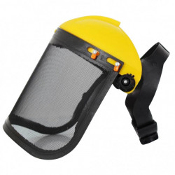 Casca protectie de motocoasa - viziera de plasa