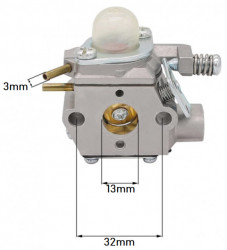 Carburator motocoasa Partner / Poulan WT-631-1 (Walbro)