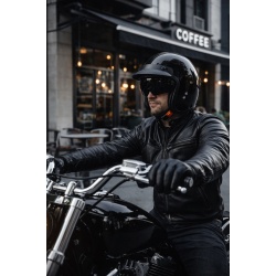 Casca "Le Mans" neagra