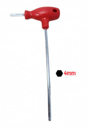 Clé hexagonale type "T" 4mm