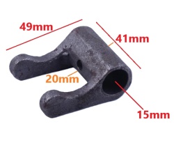 Clutch fork for the 170F rotary tiller