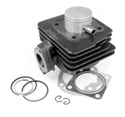 Cyllinder set for scooter 2T 80cc Suzuki AD / Morini (air-cooling)