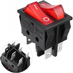 Comutator dublu 15A 250V (dublu)