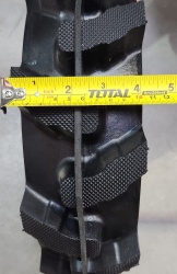 Roata completa 5.00 x 8 (CAUCIUC PLIN)