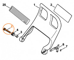 Surub maner frana drujba Stihl MS440, 044, 046, MS460, MS361