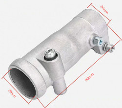 Tub conector teava motocoasa tip "rucsac"