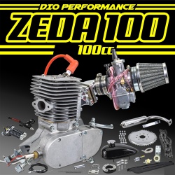 Kit motor bicicleta ZEDA 100cc