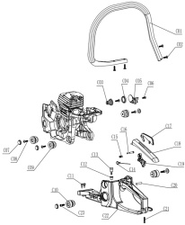 Drujba JonCutter® G5800 58cc (fara lama si lant)