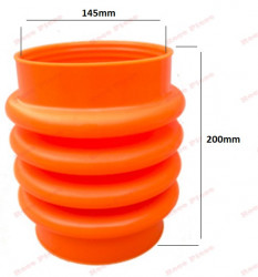 Soffietto più compatto 145 mm x 200 mm (arancione) - Img 2
