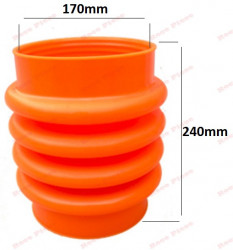 Soffietto più compatto 170 mm x 240 mm (arancione) - Img 2