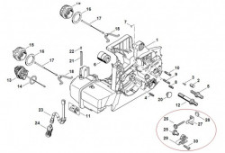Intinzator lant compatibil Stihl MS 290, MS 310, MS 390-2