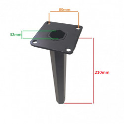 Tiller wheel connection shaft (h 400mm)