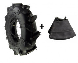 Tire + inner tire for cultivator 4.00 x 8 - Img 1