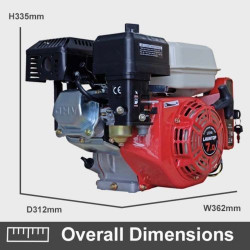 Motor motosapa / motopompa / motocultor 7 CP (Cu pornire din cheie!)