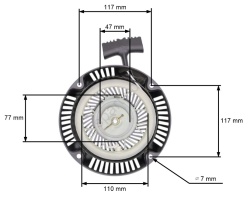 Μίζα συμβατή με γεννήτρια Ruris LP, NAC DY164 (aftermarket)