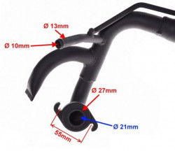 Toba scuter compatibil Peugeot Ludix 50cc