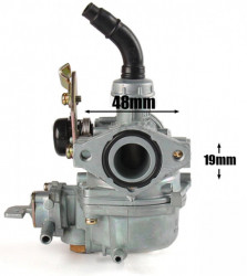 Carburator ATV PZ19 (cu robinet de benzina)