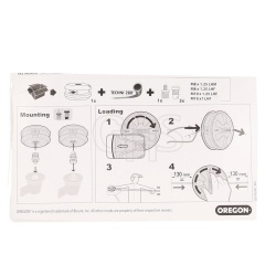 Mosor motocoasa cu incarcare rapida Oregon (universal) 109mm