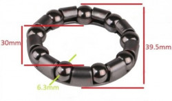 Coronita bicicleta dim 39.5 x 30mm Ø 6.3mm