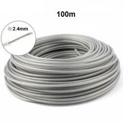 2.4mm x 100m χαλύβδινο σύρμα εισαγωγής