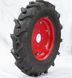 Air tire + wheel for cultivator 5.00-12