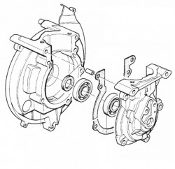 Carter moped Piaggio Ciao