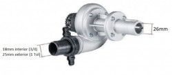 Attacco per motosega "pompa dell'acqua" (26 mm-9 pollici) - Img 6