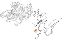 Banda frana drujba compatibila Stihl MS 261 - Img 2