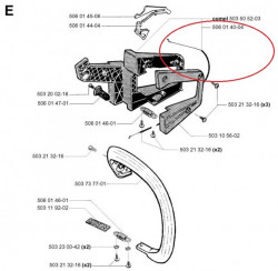 Cablu acceleratie Husqvarna 40-2