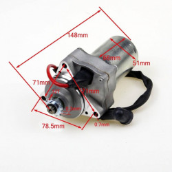 Electromotor ATV 50-110cc (3 prinderi)-dimensiuni
