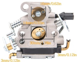 Carburator drujba Husqvarna 235, 235e, 236, 240, 240e (cal. 2)