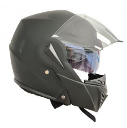 Casca "Dual Visor" Negru mat