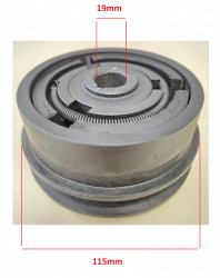 Ambreiaj compatibil Honda 115 x 19 mm (1 canal - 13mm)
