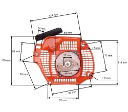 Husqvarna 135, 140, 435 (504 59 70-02)