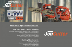 Drujba constructii JonCutter® G2500 25.4cc (fara lama si lant)