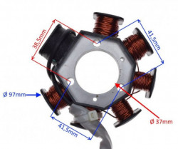 Magnetou de Yamaha YBR 125cc